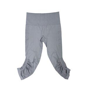 Lululemon Awakening Crop Leggings Size 6 Earl Gray Yoga Seamless High Rise